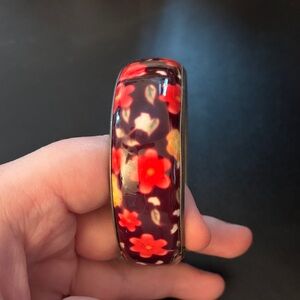 Floral Red and Yellow Women's Bracelet